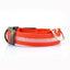 Light Up Dog Collar, Glow LED Dog Collar Flashing Night Walking Collar Waterproof for Small Medium Large Dogs
