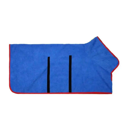 Dog Bathrobe Fast Drying Towel Microfiber Absorbent Soft Bath Robe Adjustable Towel Grooming Coat Dog grooming Pet Accessories
