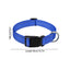 Reflective Dog Collar Adjustable Cat Collar Safety Nylon Pet Collar Durable Comfortable Reflective Pet Collar Pet Supplies
