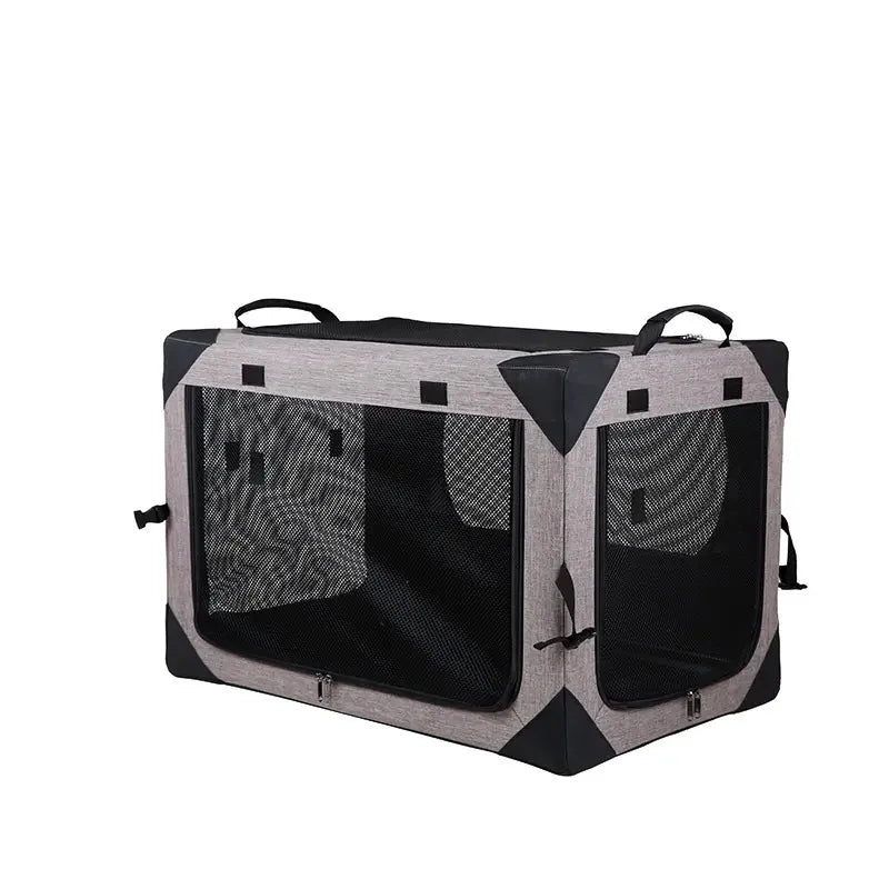 Car travel pet box tent out portable cage pet folding cage pet bag kennel outdoor travel cage