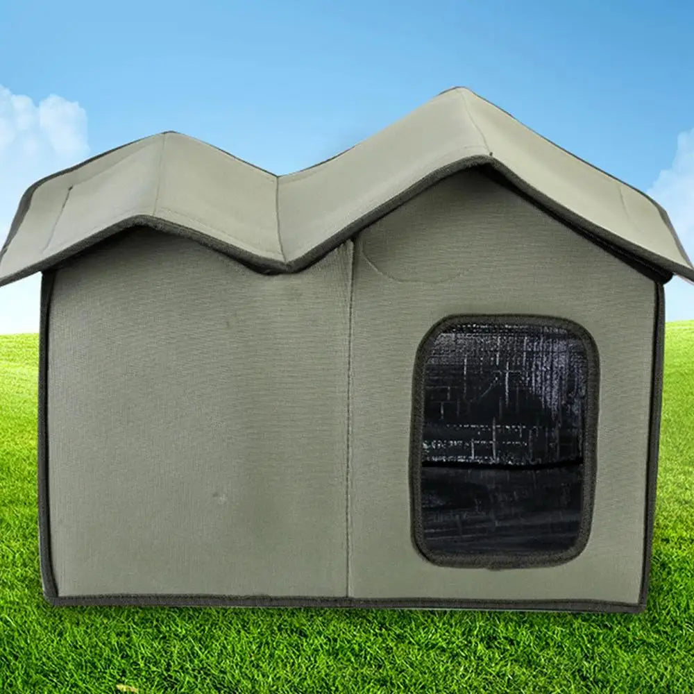 Outdoor Cat Shelter Large Winter Insulated Pet House Waterproof Detachable Cat Shelter Washable Cat Nest Pet House For Cat Dog