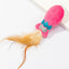 Cat Toy Cat Teaser Sticks Sequin Fish Feather Tail Funny Cat Stick Cat Cat Toy Catnip Doll Pet Supplies