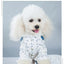 Spring Summer Pet Four-legged Clothes Puppy Small Dog Clothing Jumpsuit Jacket Floral Splicing Pets Outfits Overalls For Dogs
