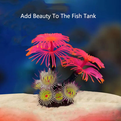 Artificial Underwater Coral  Aquarium Fish Tank Simulation Decoration Aquarium Backgrounds Plants Water Grass Accessories Home