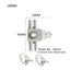 Metal ﻿Aquarium CO2 External atomizer, with bubble counter atomizer, super diffuser outside the fish tank, for aquatic plants