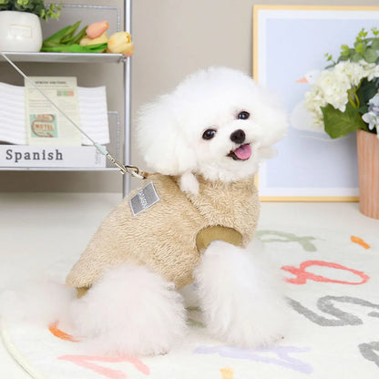 Pet Dog Sweater Fleece Winter Warm Soft Dog Clothes Comfort Puppy Clothing For Small Dogs Chihuahua Cat Hoodie Pet Accessories