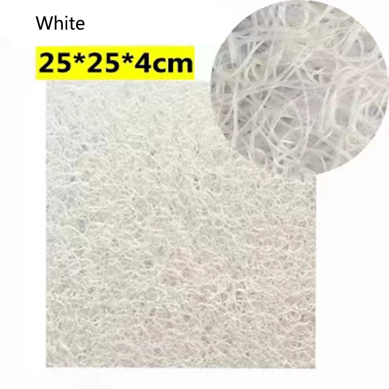 Aquarium Filter Super Thick Biochemical Filter Plastic Mesh Rattan Sponge for Aquarium Fish Tank Bio Cotton Foam Skimmer New 4CM