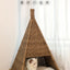 Cat litter tent creative rattan summer kennel cool breathable pet litter four seasons cat litter Internet celebrity cat villa