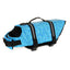 Dog Life Jacket with Reflective Stripe Adjustable High Flotation Dog Life Vest Ripstop Dog Lifesaver Pet Life Preserver Swimsuit
