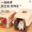 Pet air box, cat and dog car trunk cage, large medium and small cats and dogs can carry the checked box when they go out