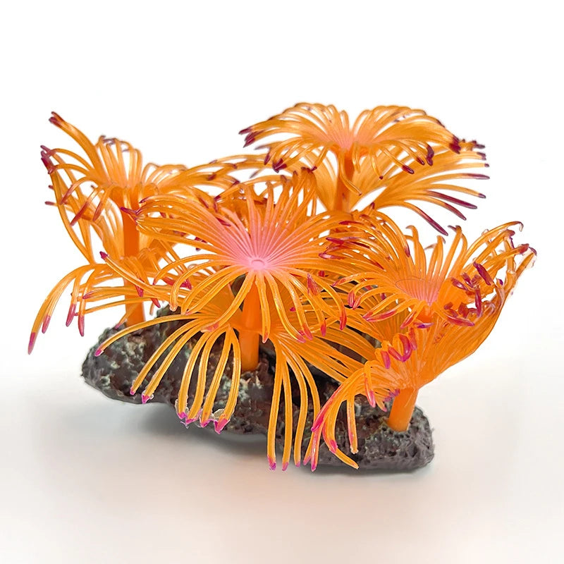 Artificial Underwater Coral Aquarium Fish Tank Simulation Decoration Aquarium Backgrounds Plants Water Grass Decora Beautiful