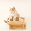 Wall Mounted Cat Shelves Wood Cat Lookout Climbing Shelf Kitten Wall Climbing Tree Furniture Four Step Stair Indoor Cat Hammock