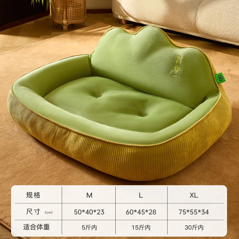 Kennel Universal Sleeping Pad Corgi Shiba Inu Dog Bed Removable and Washable Winter Warm Pet Nest Dog Mat
