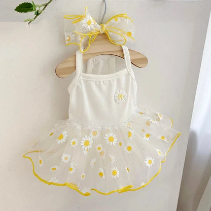 Cute Pet Dog Dress for Small Dogs Thin Puppy Princess Skirt Summer Dog Clothes Chihuahua York Clothing Pet Supplies