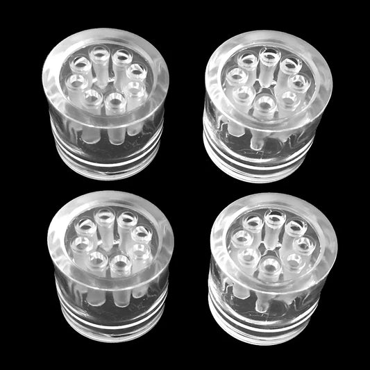 High Transparent  Aquarium Fish Tank Acrylic Decoration Clear Snail Trap Catcher Plants Planarian Pest Catch Box Leech 8 Holes