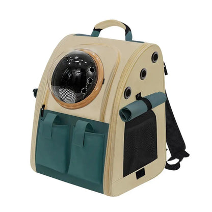 Space Capsule Pet Bag Large Space Portable Backpack For Cats And Dogs Small Pet Capsule Foldable Safe And Breathable Comfortable