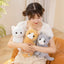 26cm Simulation Grey White Black Cat Plush Toy Cartoon Sitting Lifelike Kitten Animal Cats Artificial Touch Doll Gift for Kids