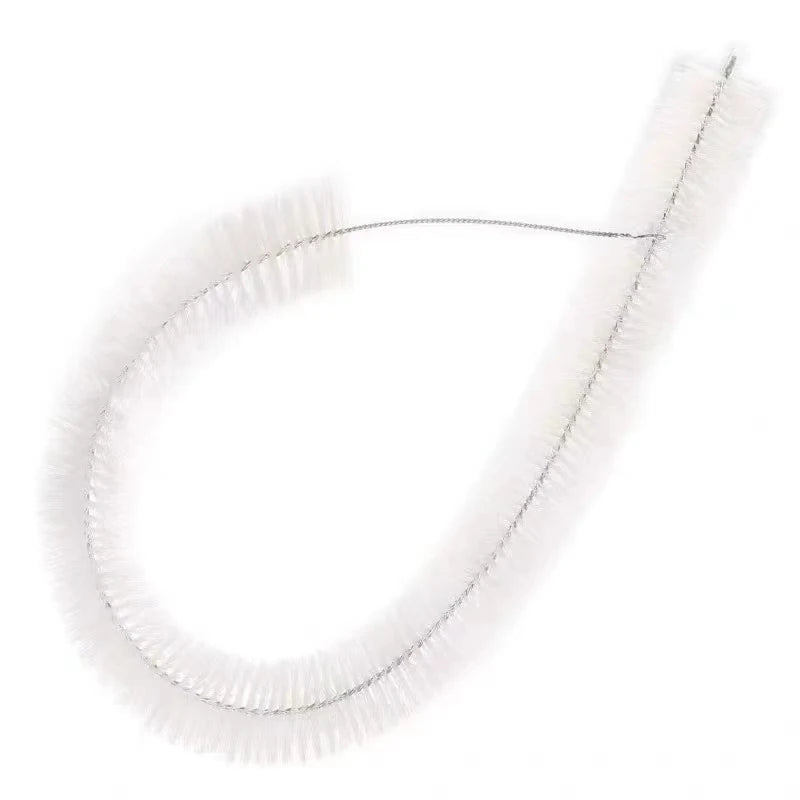 Aquarium Tube Pipe Cleaning Brush Stainless Steel Water Filter Air Tube Flexible Hose Aquarium Accessories Long Bristle Brush