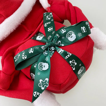 Christmas Halloween Dog Costume Warm Winter Dog Clothes Velvet Dog Hoodie Shirt Outfit Xmas Dress up Clothing for Large Dogs