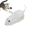 Cat Mice Toys Wind up Indoor Cat Plush Mouse Hunting Toy Plush Mice Pet Toys Clockwork Mouse Running Toy Realistic Mouse