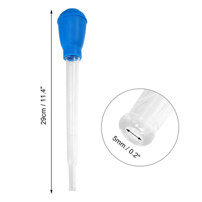 UXCELL Fish Tank Siphon Vacuum Cleaner Pet Feeding Tools Parts Set Aquarium Water Changer Lengthen Pipettes Cleaning Accessories