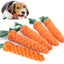 Dog Toy Carrot Knot Rope Ball Cotton Rope Durable Braided Chew Toy Puppy Cleaning Teeth Bite Resistant Pet Supplies Accessories