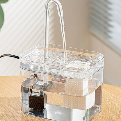Cat Smart Drinking Fountain Automatic Circulation Large-capacity Water Tank Multiple Filtration Systems Safe And Hygienic USB Ch