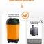 Outdoor Camping Shower IPX7 Waterproof with Digital Display Portable Electric Shower Pump for Hiking Travel Beach Pet Watering