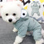 Cute Chihuahua Dog Jumpsuit Winter Warm Pet Costume Clothes for Small Dogs Pinscher Maltese Overalls Pajamas disfraz de perro