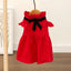Christmas Costume Dress and Shirt Set for Pet Dog Luxury Dog Clothes Chihuahua Clothing Puppy Skirt Pet Apparel Dog Bow Dress