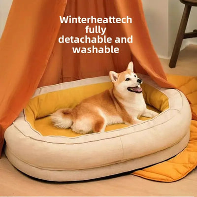 Shiba Inu special kennel, fully removable and washable, German Shepherd Bianmu Golden Retriever high-end thickened and advanced