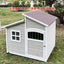 Dog House Outdoor Large Dog Kennel Wooden VillaHouse Cat Nest Rainproof Waterproof Sunscreen Outdoor Pet Cage