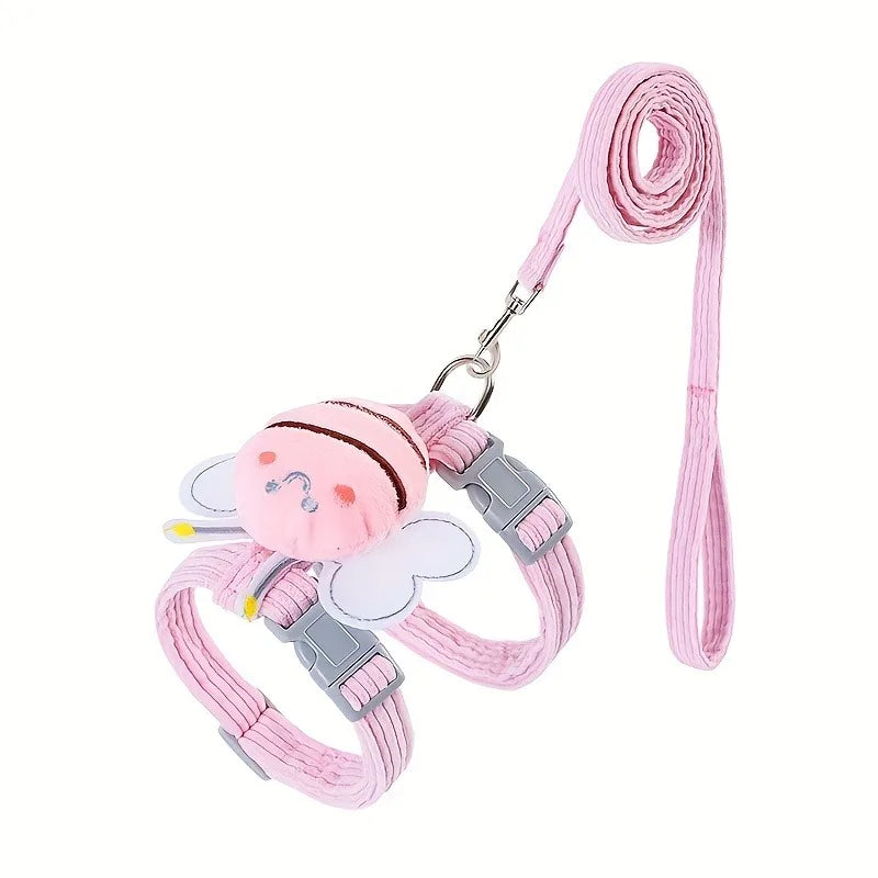 Cats Harness Products for Pets Accessories Collar Small Breeds Kittens Harness Pet Leash Necklace Collars Things