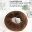 Plush Circular Pet Nest Winter Cat Nest Dog Nest Warm Detachable Washable Round Cat Nest Pet Bed Seasonal Universal Decoration