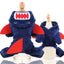 Pet Dog Soft Warm Jumpsuits Clothing for Dogs Pajamas Fleece Small Puppy Coat Pet Outfits Hoodie Clothing Cats Clothes Christmas