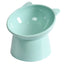 Pet Cat Dog Bowl High Foot Dog Bowl Neck Protector Cat Pet Food Water Bowl Anti-Overturning Binaural Washable Pet Feeding Bowl