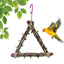 Bird Cage Hammock Swing Toy Woven Cage Hammock Parrot Swing Toy Teeth Care Bird Climbing Hammock Playing For Parrots Parakeets
