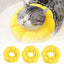 3 Sizes Adjustable Sunflower Elizabeth For Pet Cat Anti-bite Recovery Collar For Dog Cat Sterilization Anti Lick Head K1F9