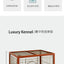 Yitongju new solid wood dog cage indoor luxury dog villa large, medium and small Shiba Inu Corgi pet kennel cage