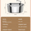 Stainless Steel Cat Water Fountain Automatic Pet Drinker Drinking Fountain For Cats Dogs Drinking Bowl with Replaceable Filter