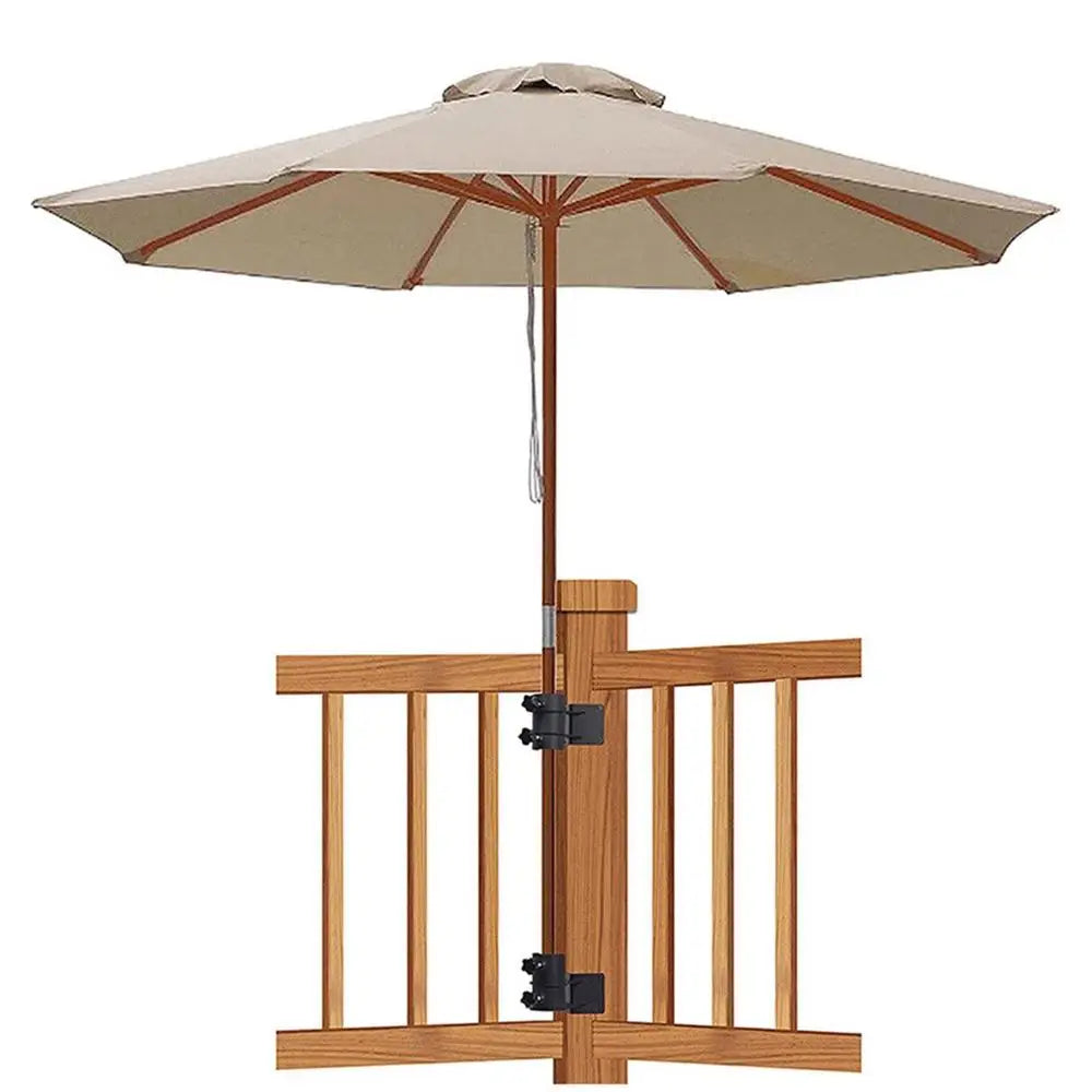 Heavy Duty Patio Umbrella Holder, Outdoor Deck, Mount, Stainless Steel, Clamp, Umbrella Bracket Outdoor Tools