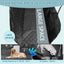 UXCELL Dog Car Seat Cover for Back Seat Cationic Fabric Dog Beds Mats Waterproof Hammock Nonslip Washable Pets Beds Mats