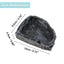 UXCELL Aquatic Reptile Pet Feeder Food Dish Lizard Turtle Resin Food Bowl Tortoise Scorpion Crabs Food Water Pots Tank Decor
