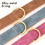 Durable Dog Collar Leather Dogs Collars Soft Padded Pet Pitbull Necklace Adjustable For Small Medium Large Dogs Pug Pet Products