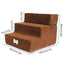 Pet Stairs 3 Steps Stairs for Small Dog Cat Pet Anti-slip Removable Dogs Bed Stairs Extra Wide Non-Slip Steps Pet Supplies
