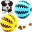 Silicone  Dog Toys Stretch Rubber Leaking Ball Funny Interactive Pet Tooth Cleaning Balls Bite Resistant Chew Toys