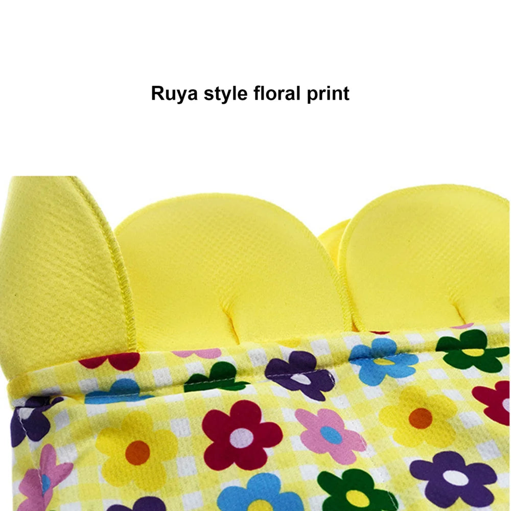 Dog Cooling Bandana Pet Summer Cool Neck Collars Cooling Reusable Petal Shape Adjustable Dog Neck Wrap For Bulldog Summer Hot