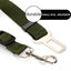 Dog Seat Belt Car Seatbelt Harness for Dogs Adjustable Durable Nylon Reflective Bungee Fabric Tether Car Travel Supplies for Pet