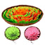 Pet Dog Sniffing Mat Anti-Slip Pet Foraging Mat Interactive Sniff Mat Flower-Shaped Feeding Puzzle Toy Sniffing Interactive