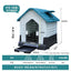 New Dog House Outdoor Waterproof Kennel All Seasons Indoor Dog House Outdoor Rainproof Sunscreen Medium and Large Dogs.